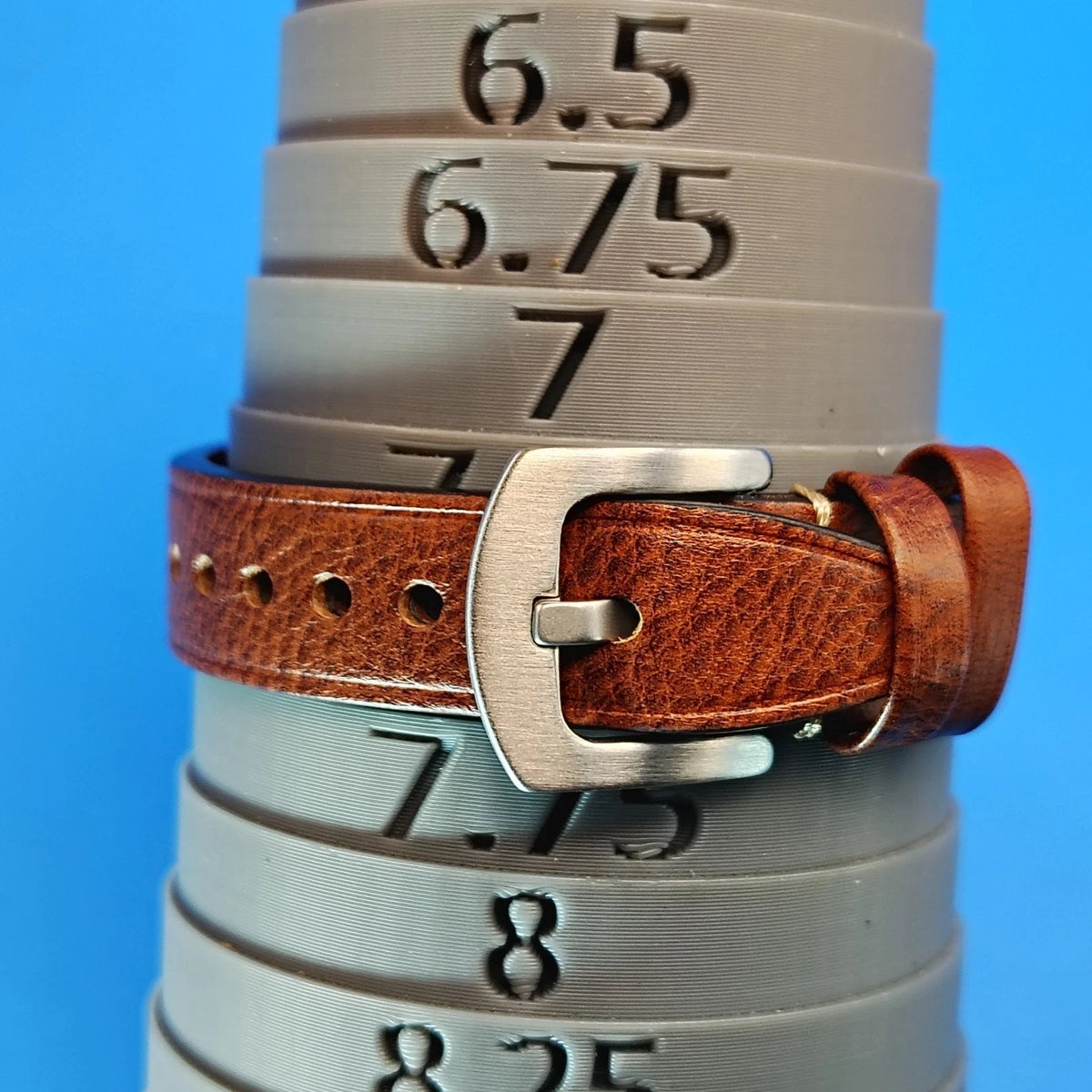 Vintage 1973 Timex Automatic Day/Date Mens Mechanical Watch Wax Leather Strap