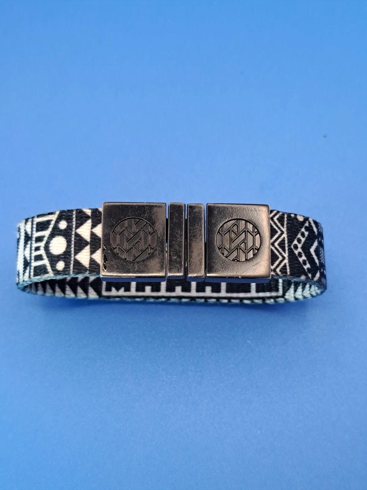 2018 Zox Mahalo Reversible Double Sided Unisex Bracelet Magent Clasp W/ Box