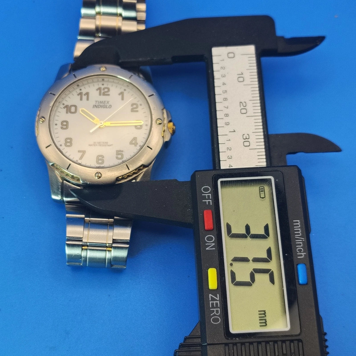 Vintage 2004 Timex Expedition Style 37mm Mens Quartz Field Watch Fully Restored