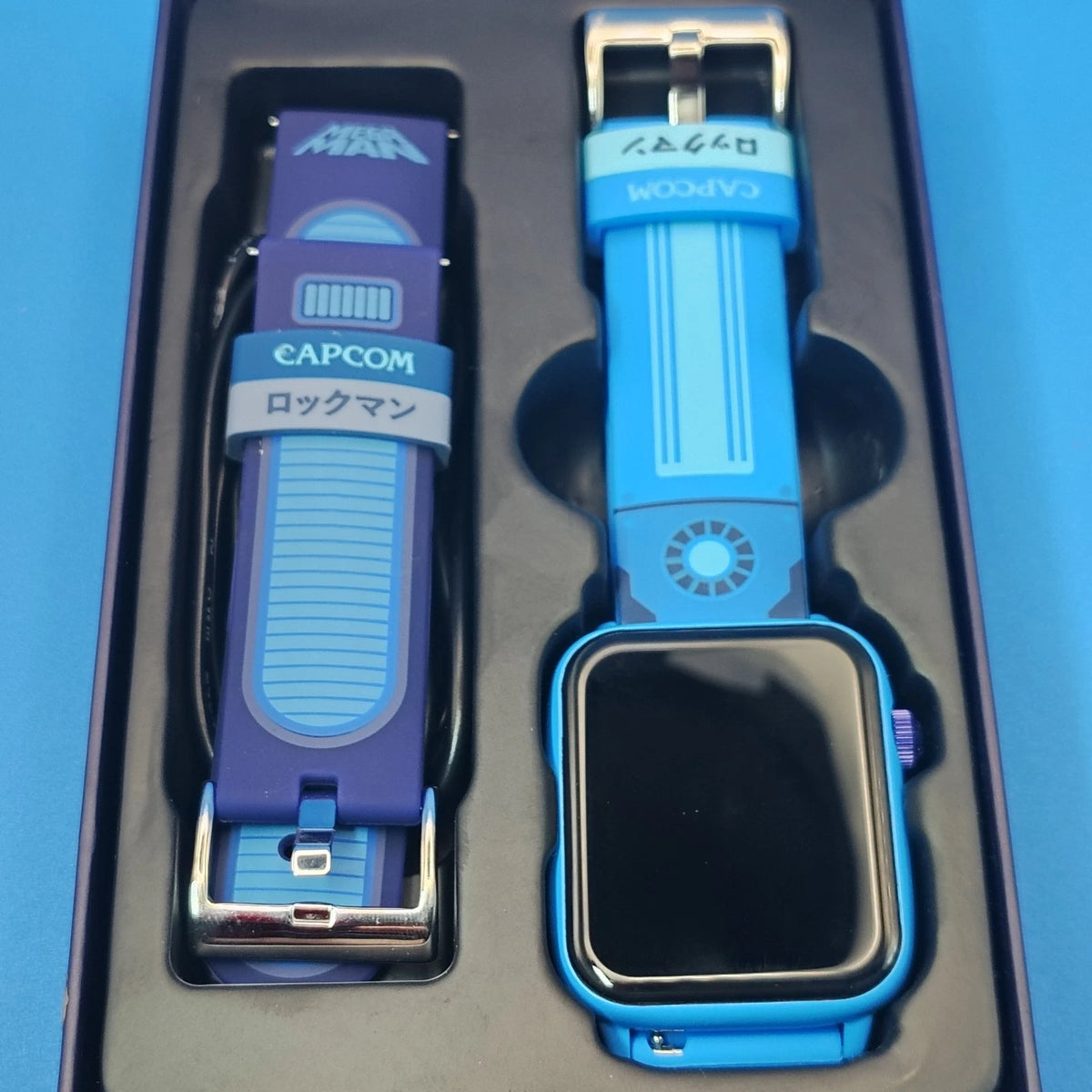 Mega Man Myplay Retro Digital Gaming Watch W/ Figure Set & Pre Order Bundle