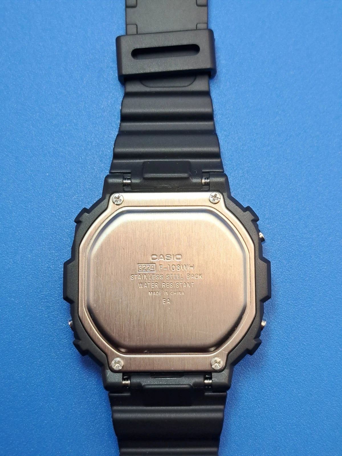 2011 Casio Illuminator F-108WH 43mm Mens Quartz Digital Sports Watch Restored