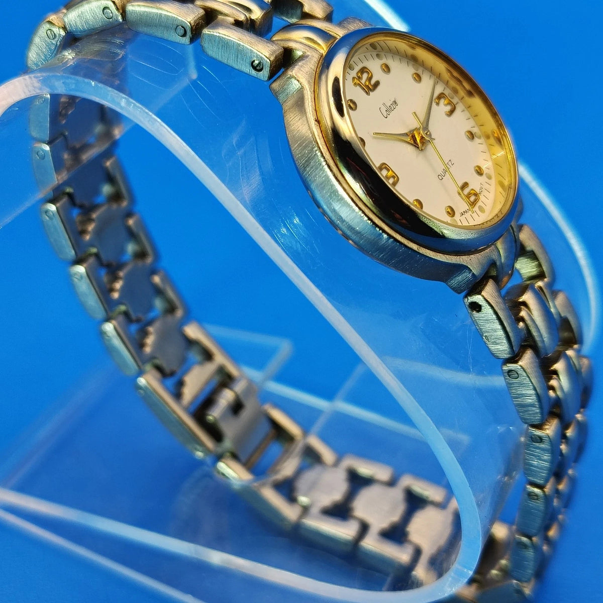 Vintage 1997 Collezio 29mm Women's Japan Quartz Two Tone Dress Watch Restored