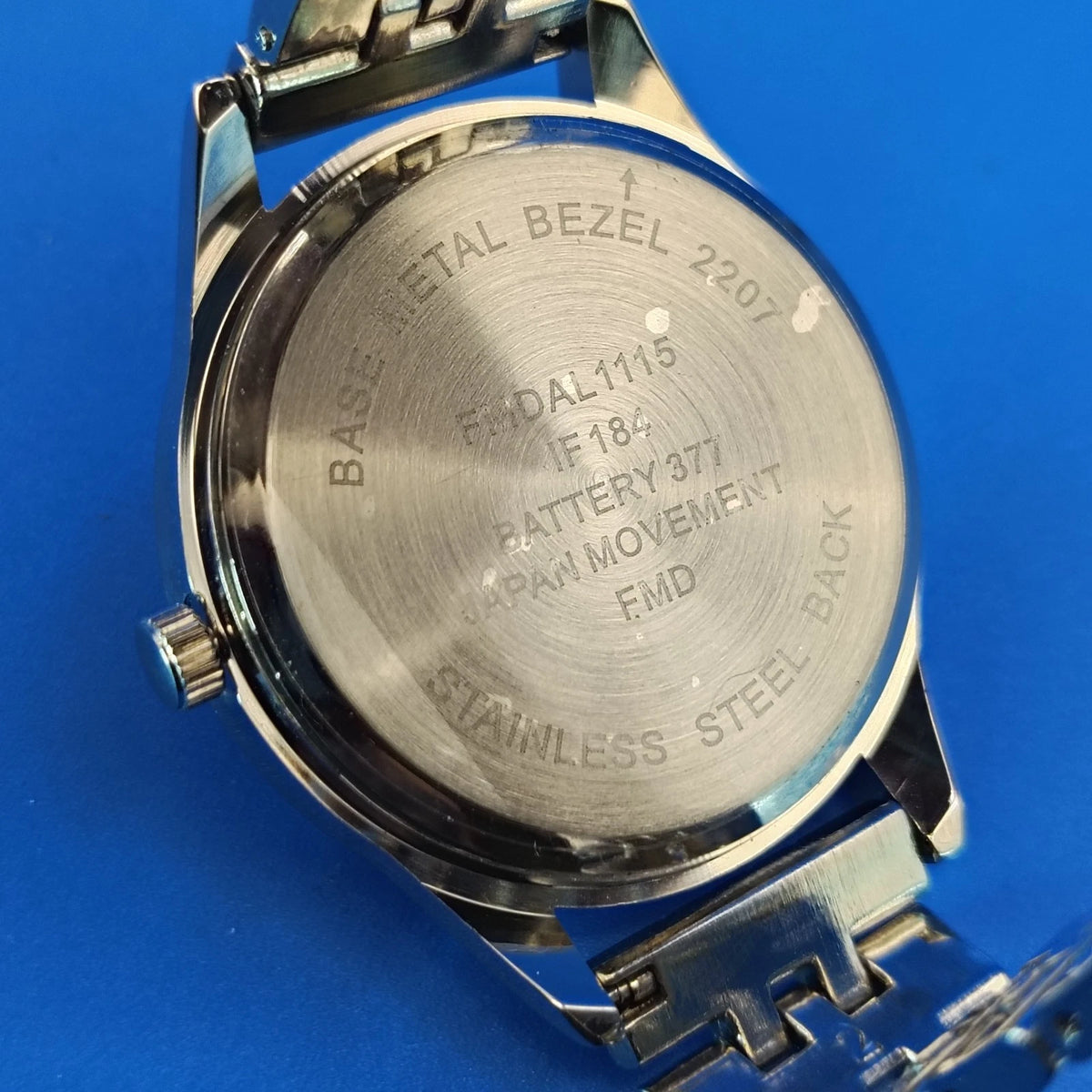 Vintage Folio 38mm Women's Quartz Fashion Watch Rhinestone Bezel New W/ Box