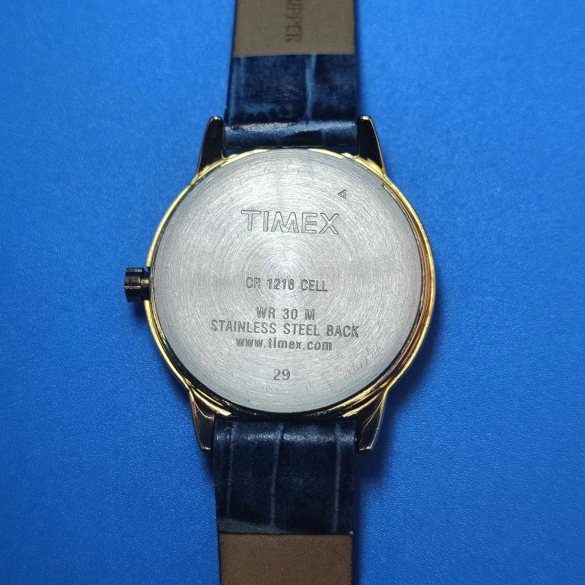 2019 Timex Indiglo 30mm Women's Quartz Watch Genuine Leather Strap