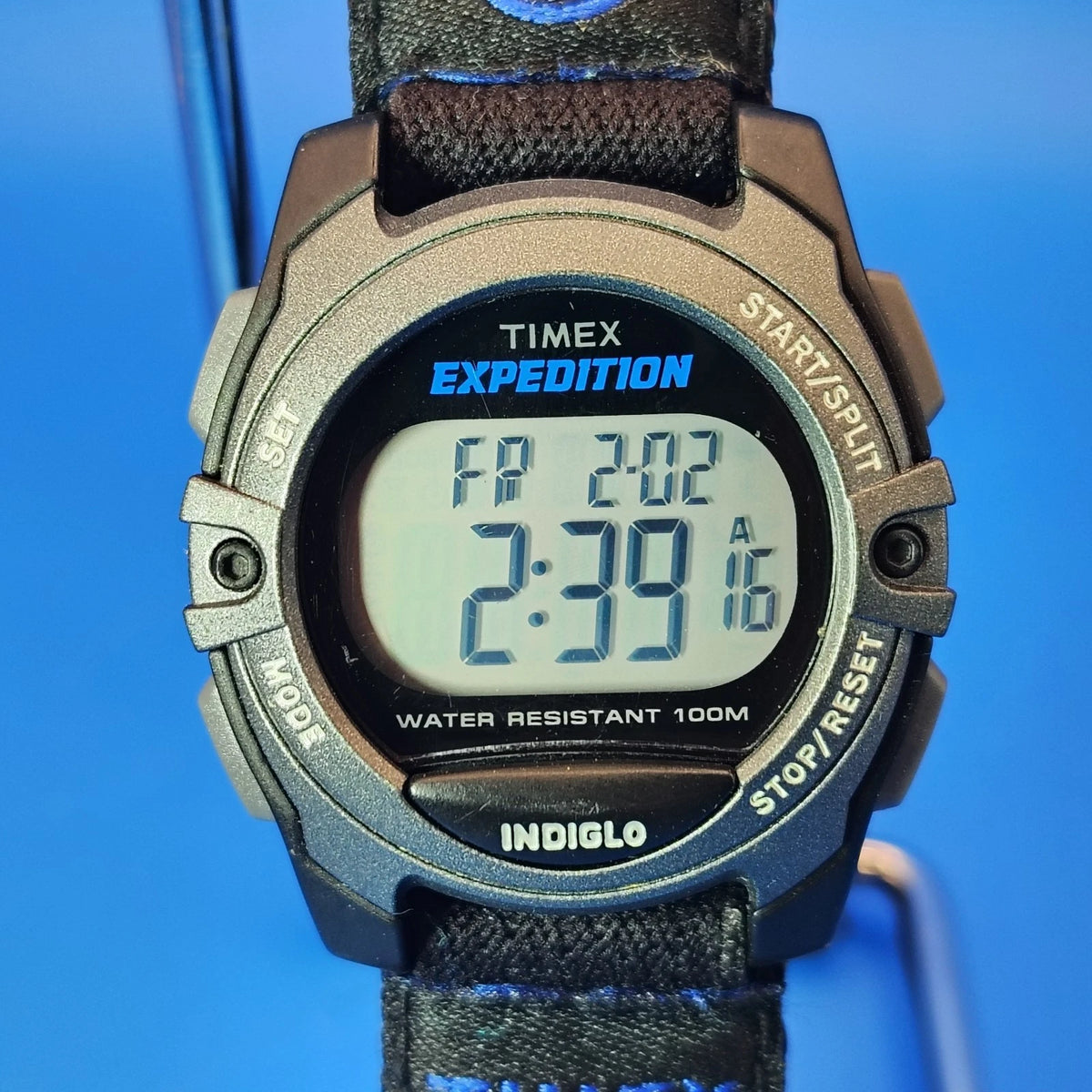 Vintage 2007 Timex Expedition INDIGLO 35mm Mens Quartz Field Watch Restored