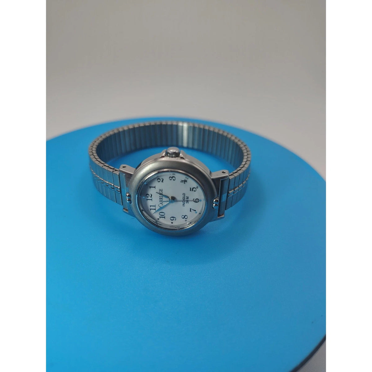Vintage Carriage by Timex INDIGLO Women's Quartz Watch Stainless Steel