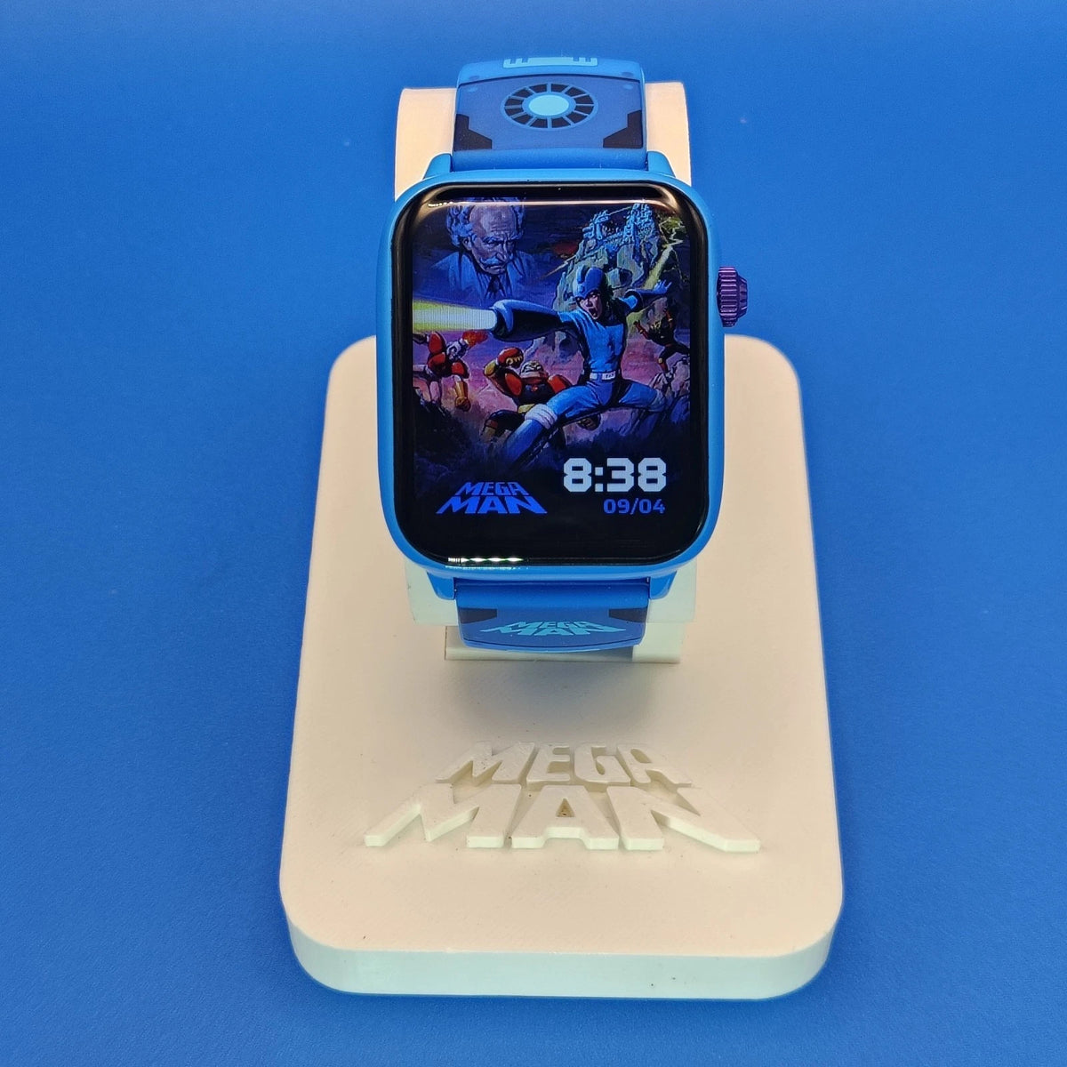 Mega Man Myplay Retro Digital Gaming Watch W/ Figure Set & Pre Order Bundle