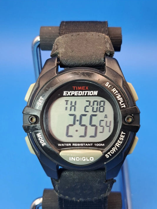 Vintage 1998 Timex Expedition Men's Digital Watch Restored