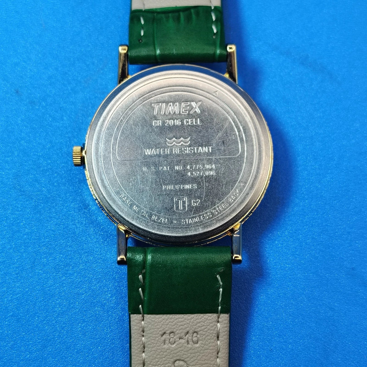 Vintage 1998 Timex Easy Reader Indiglo 34mm Mens Quartz Watch New Strap Restored