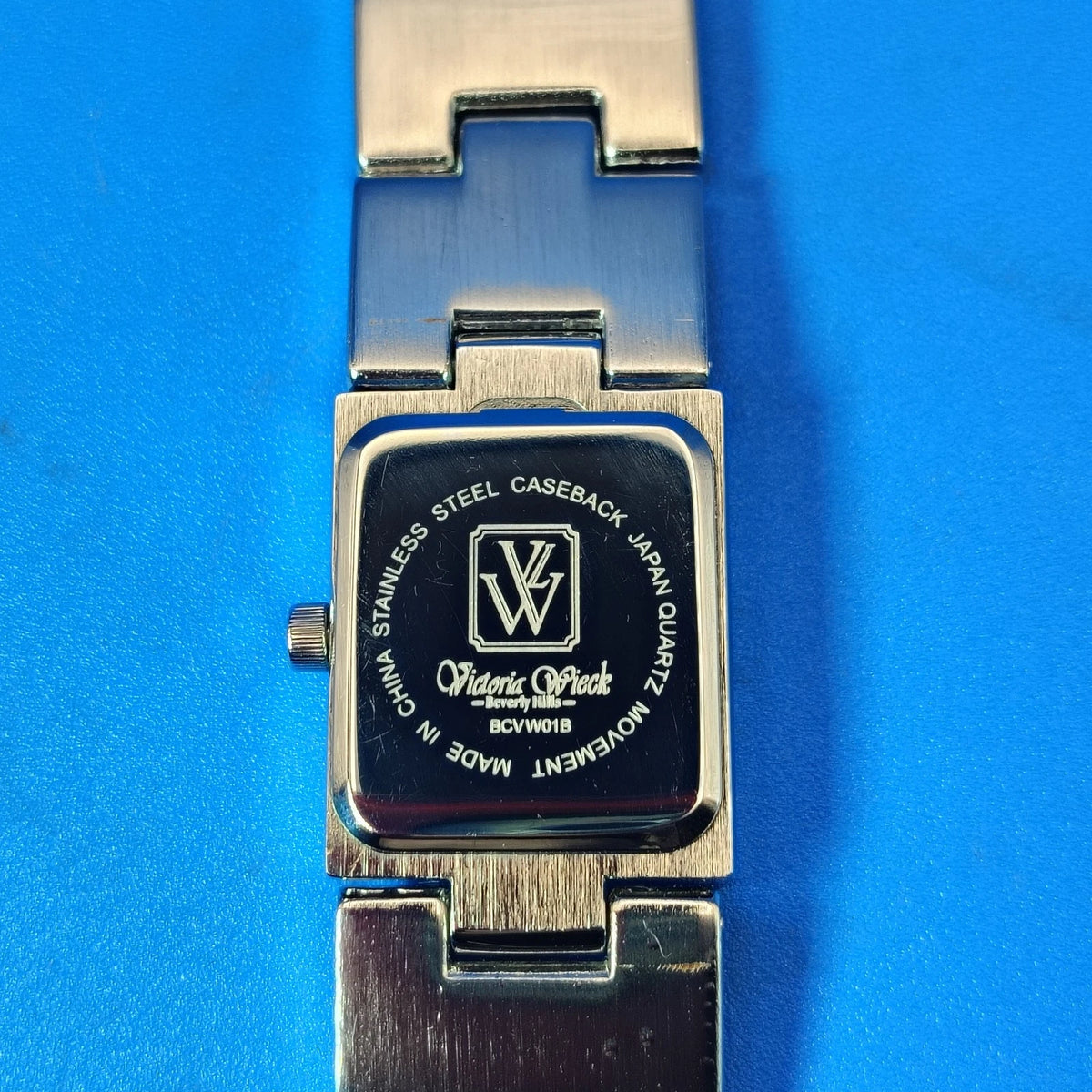 Vintage 1999 Victoria Weick BCVW01B Crystal 24mm Women's Quartz Watch Restored
