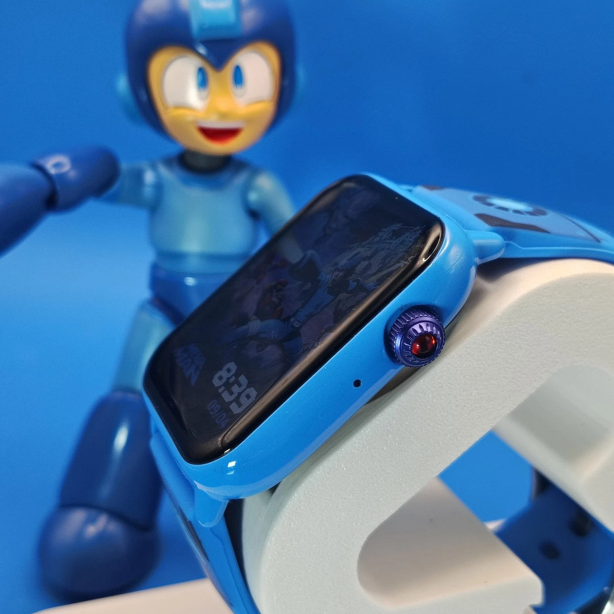 Mega Man Myplay Retro Digital Gaming Watch W/ Figure Set & Pre Order Bundle