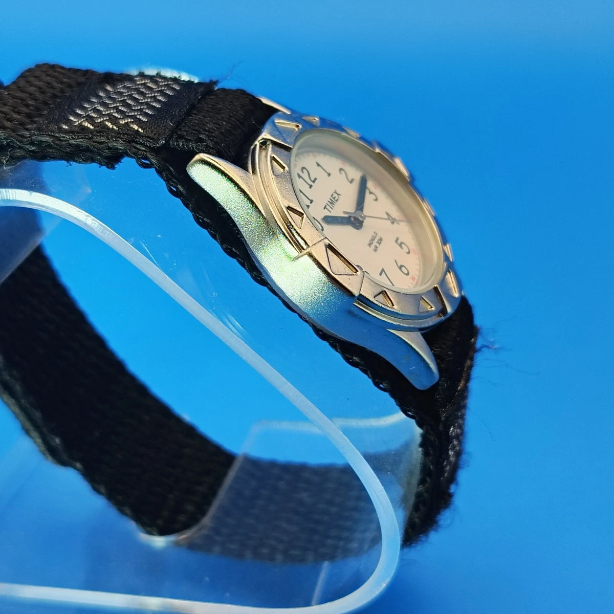 Vintage 2004 Timex Indiglo 27mm Women's Quartz Field Watch Restored