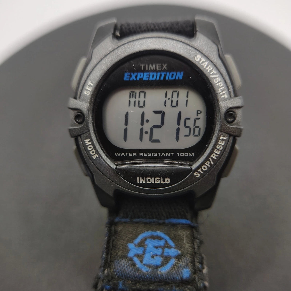 Vintage 2008 Timex Expedition INDIGLO Mens Military Digital Quartz Watch