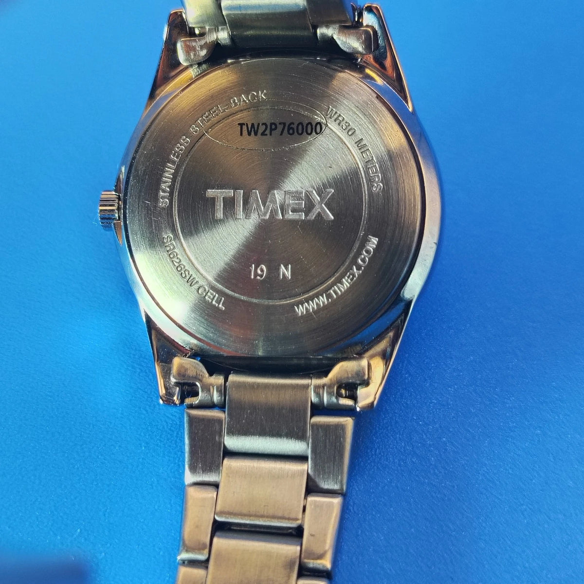 2017 Timex Easy Reader Genuine Mother of Pearl 27mm Women's Quartz Dress Watch