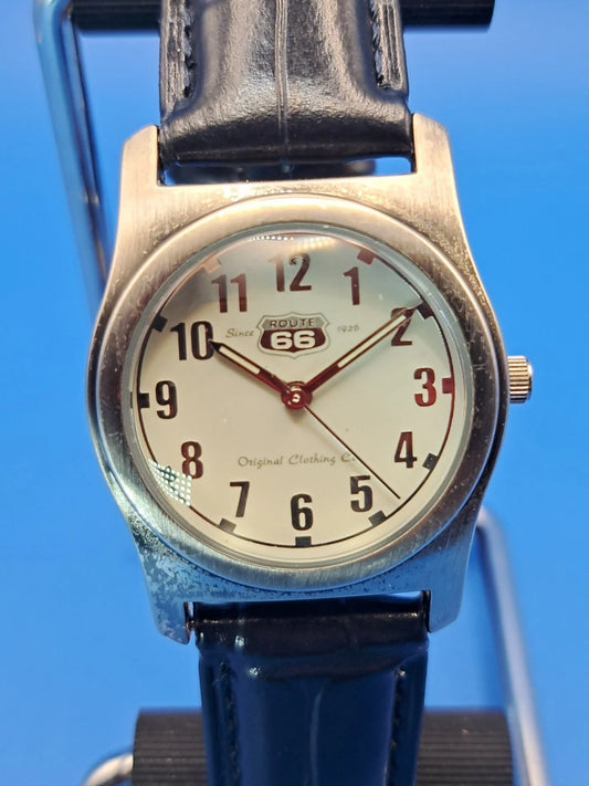 Vintage 2009 Route 66 Women's Quartz Watch New Leather Strap Restored