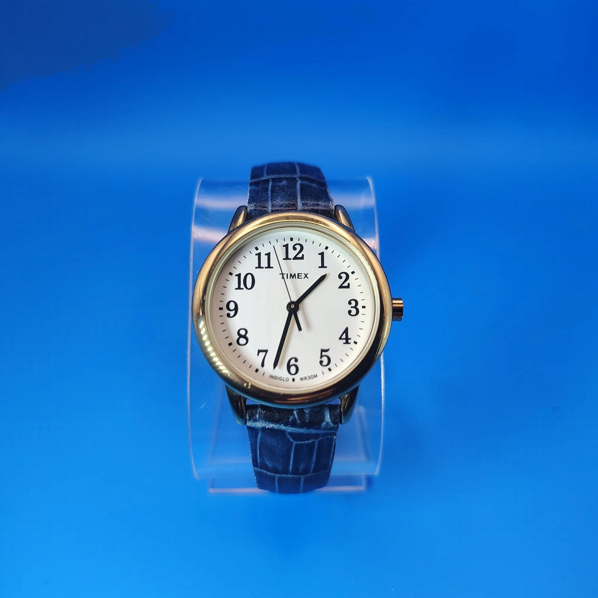 2019 Timex Indiglo 30mm Women's Quartz Watch Genuine Leather Strap