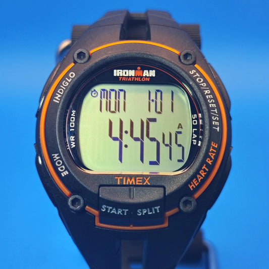 2014 Timex Iron Man Triathlon 40mm Mens Digital Quartz Sports Watch 100M Chrono