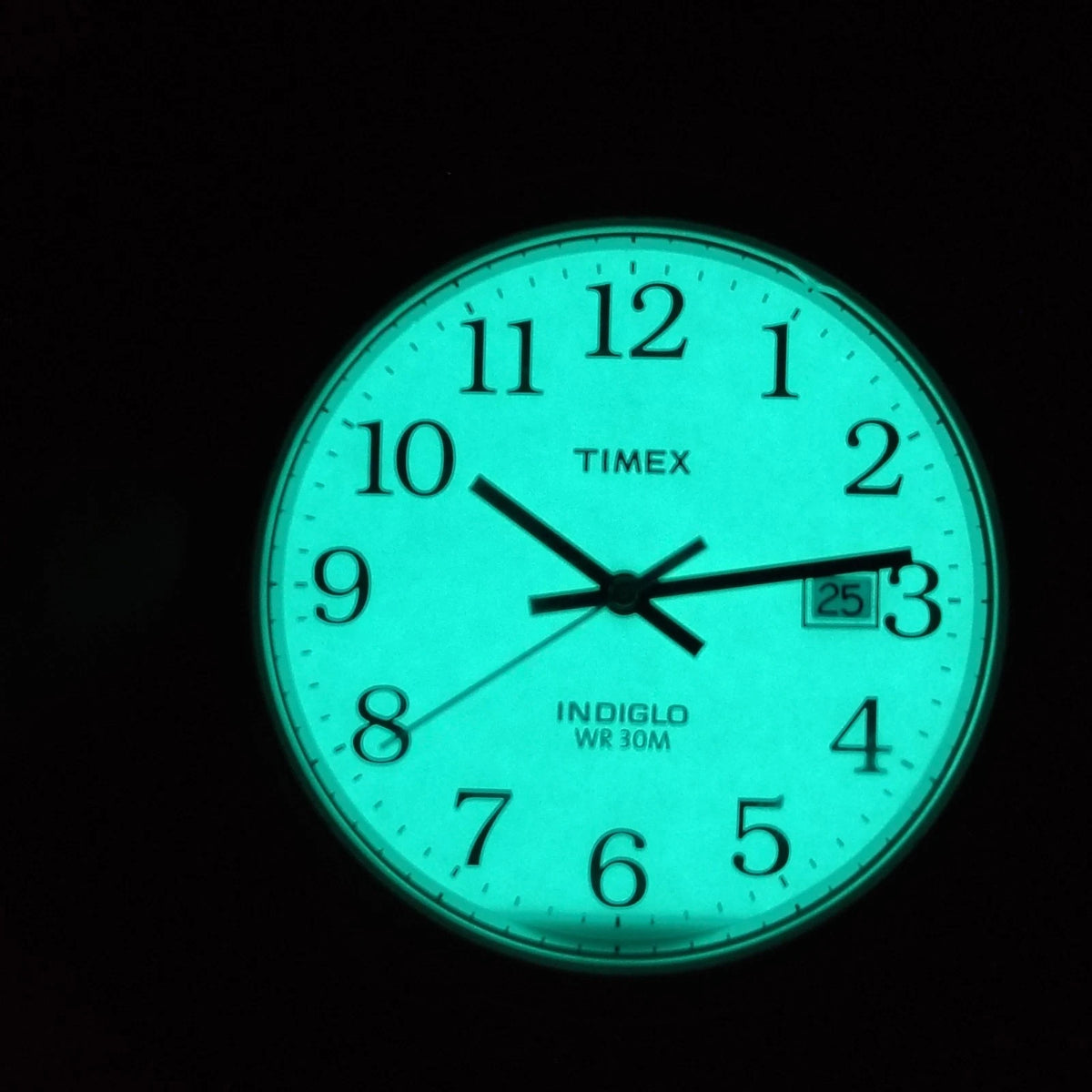 2018 Timex Easy Reader Indiglo Date Two Tone 35mm Mens Quartz Dress Watch Resto