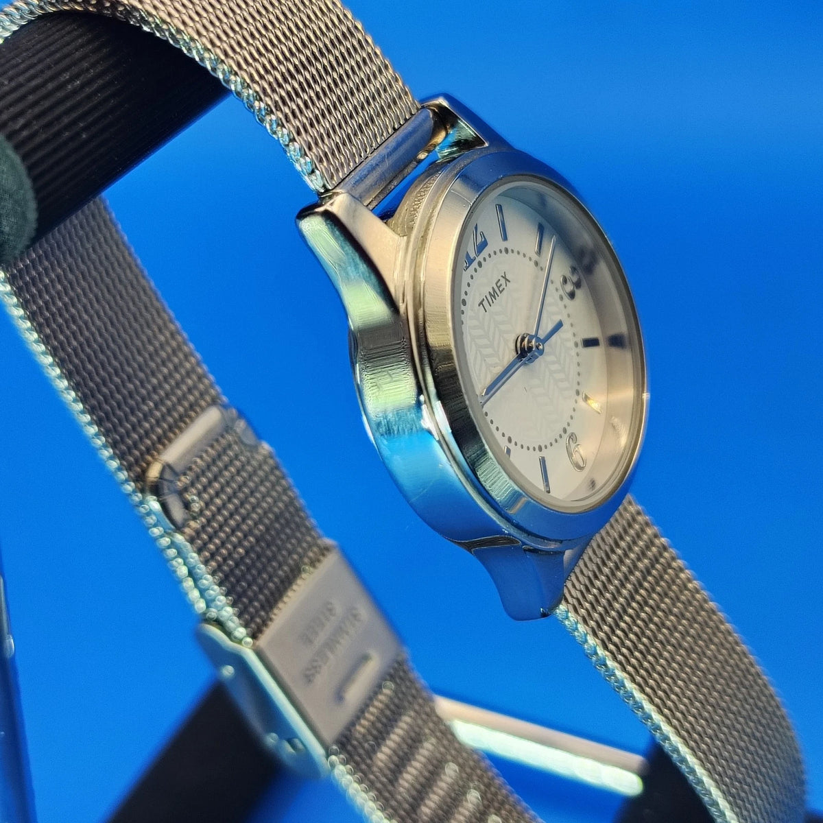 2018 Timex Women's Quartz Watch Stainless Steel Mesh Bracelet