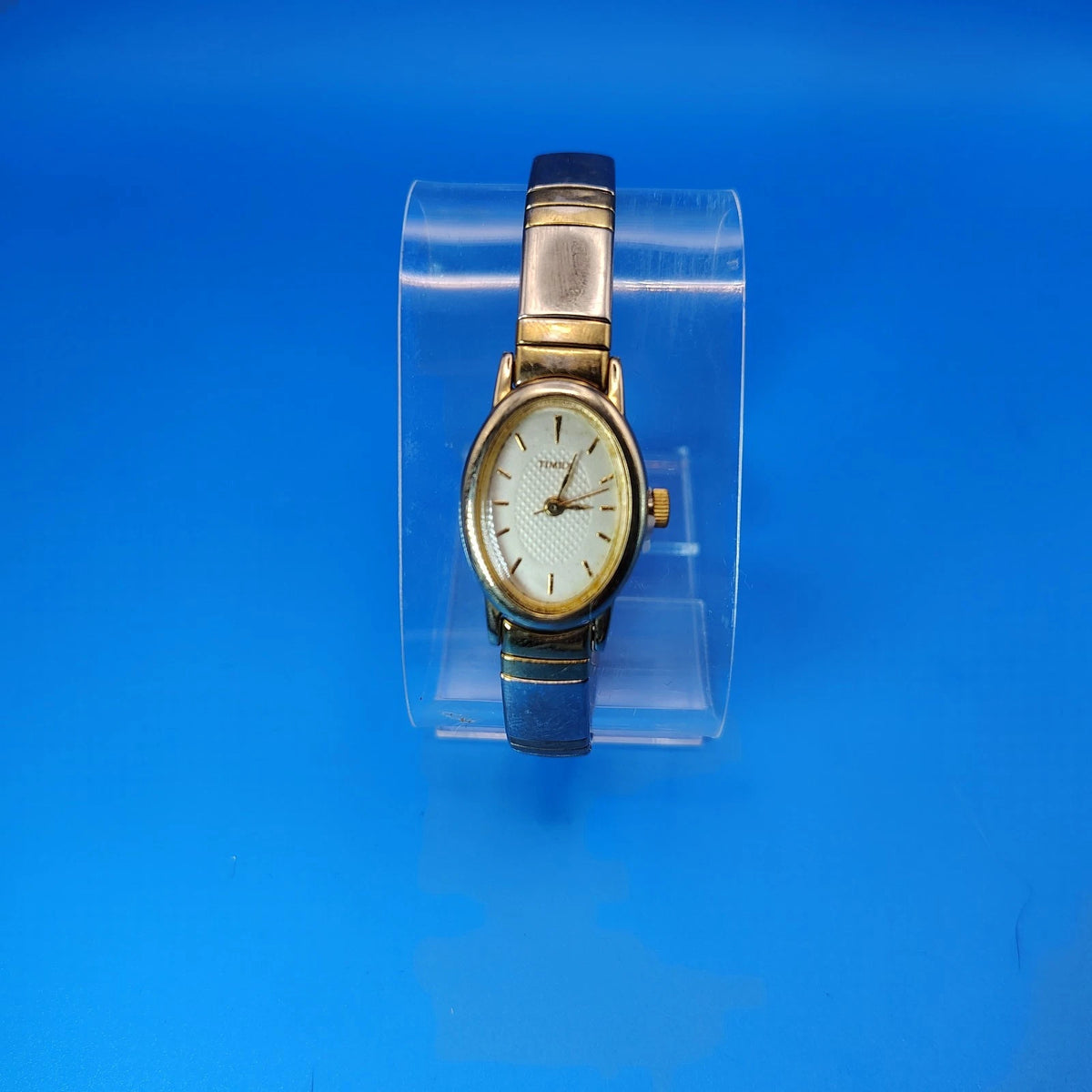 Vintage 1994 Timex 24mm Oval Women's Quartz Watch Fully Restored New Battery