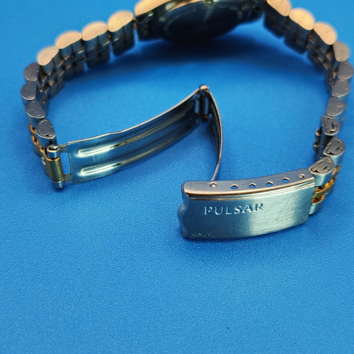Vintage 1986 Pulsar by Seiko Day-Date Presidential Women's Quartz Watch Restored