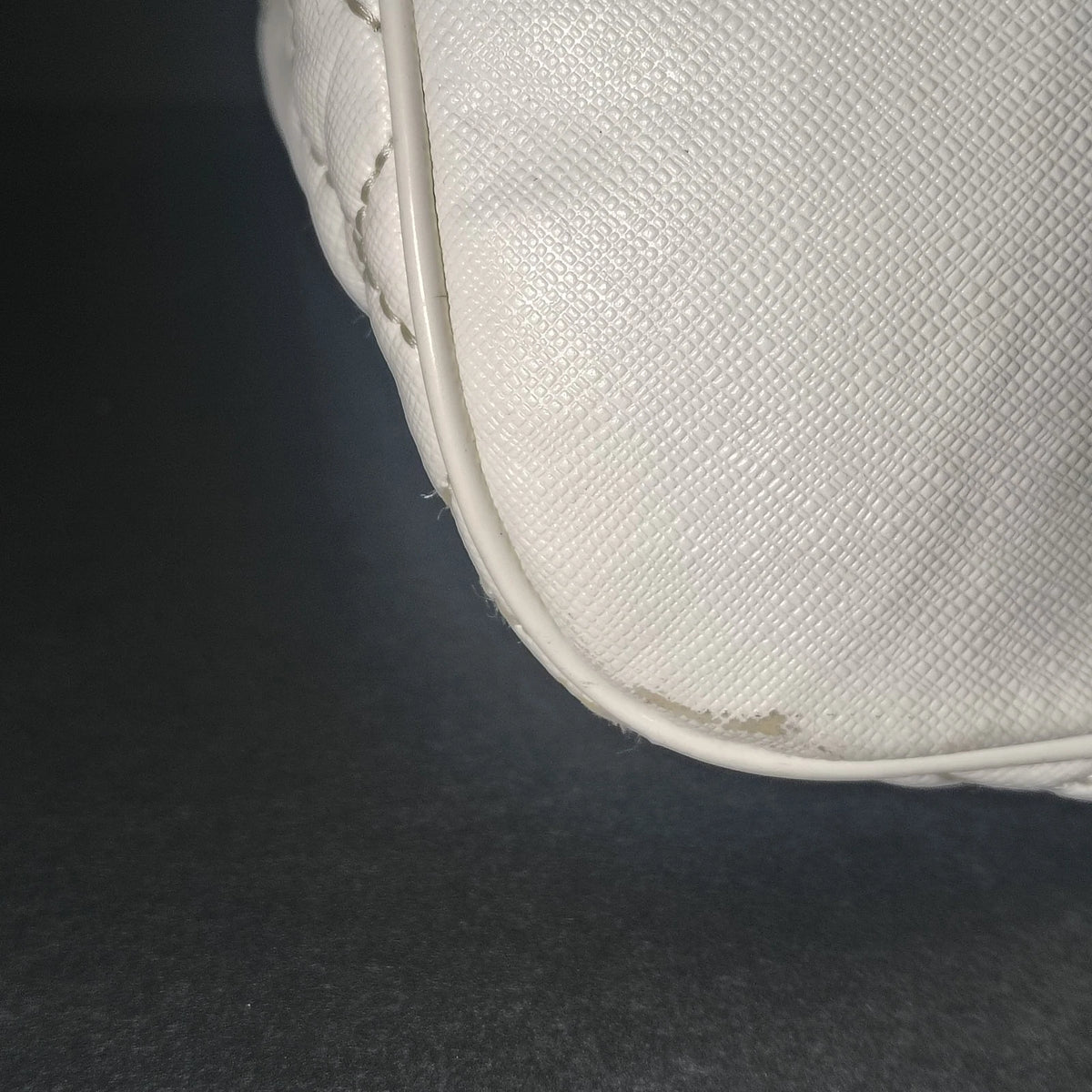 Vintage 2008 Coach 80H2A Large Quilted Tote Women's Purse Bag Chain Restored