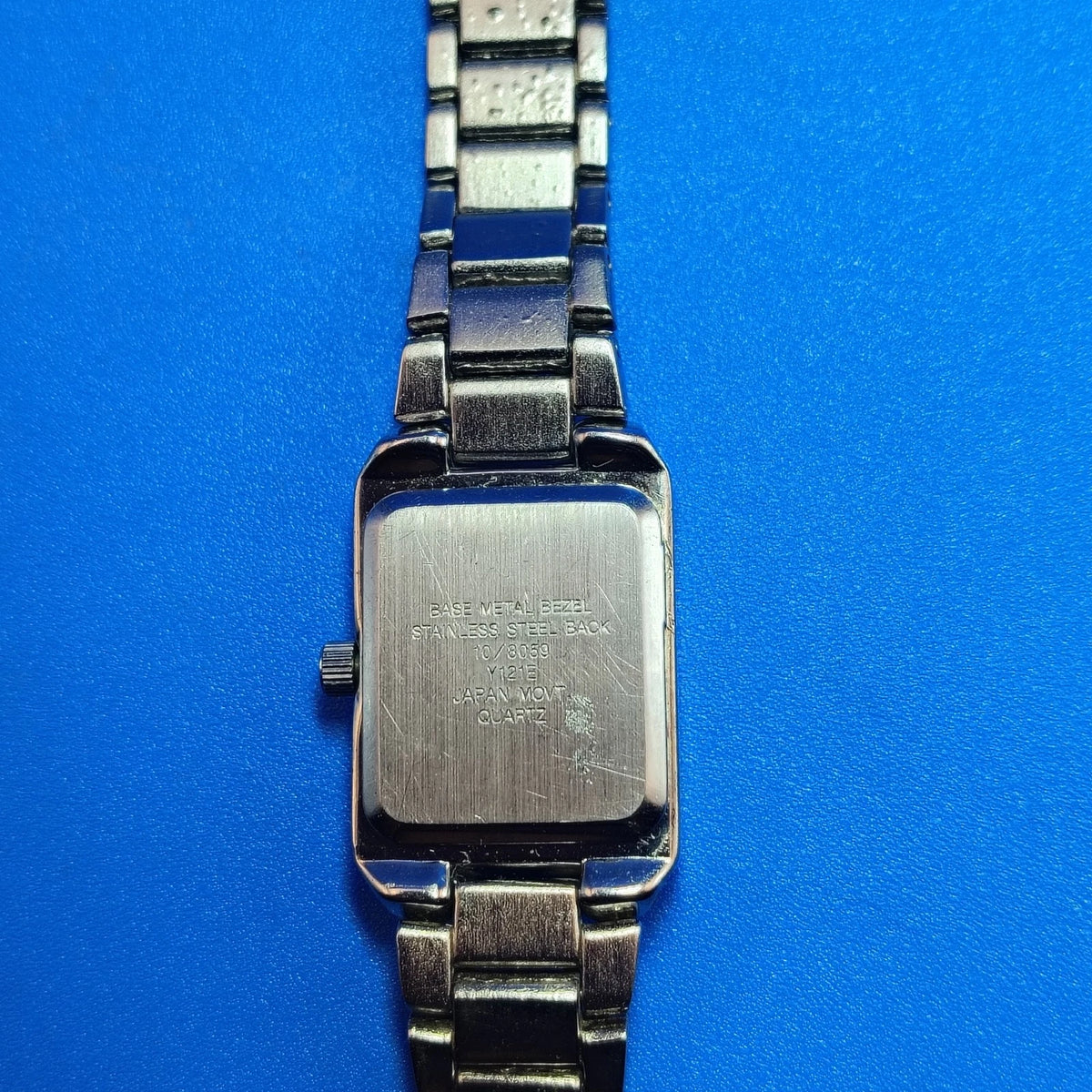 Vintage 1998 Anne Klein Roman Numeral Tank 31mm Women's Quartz Watch Restored
