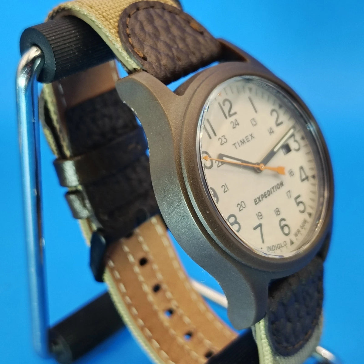 New! 2018 Timex Expedition Indiglo Date 40mm Mens Quartz Field Watch NOS