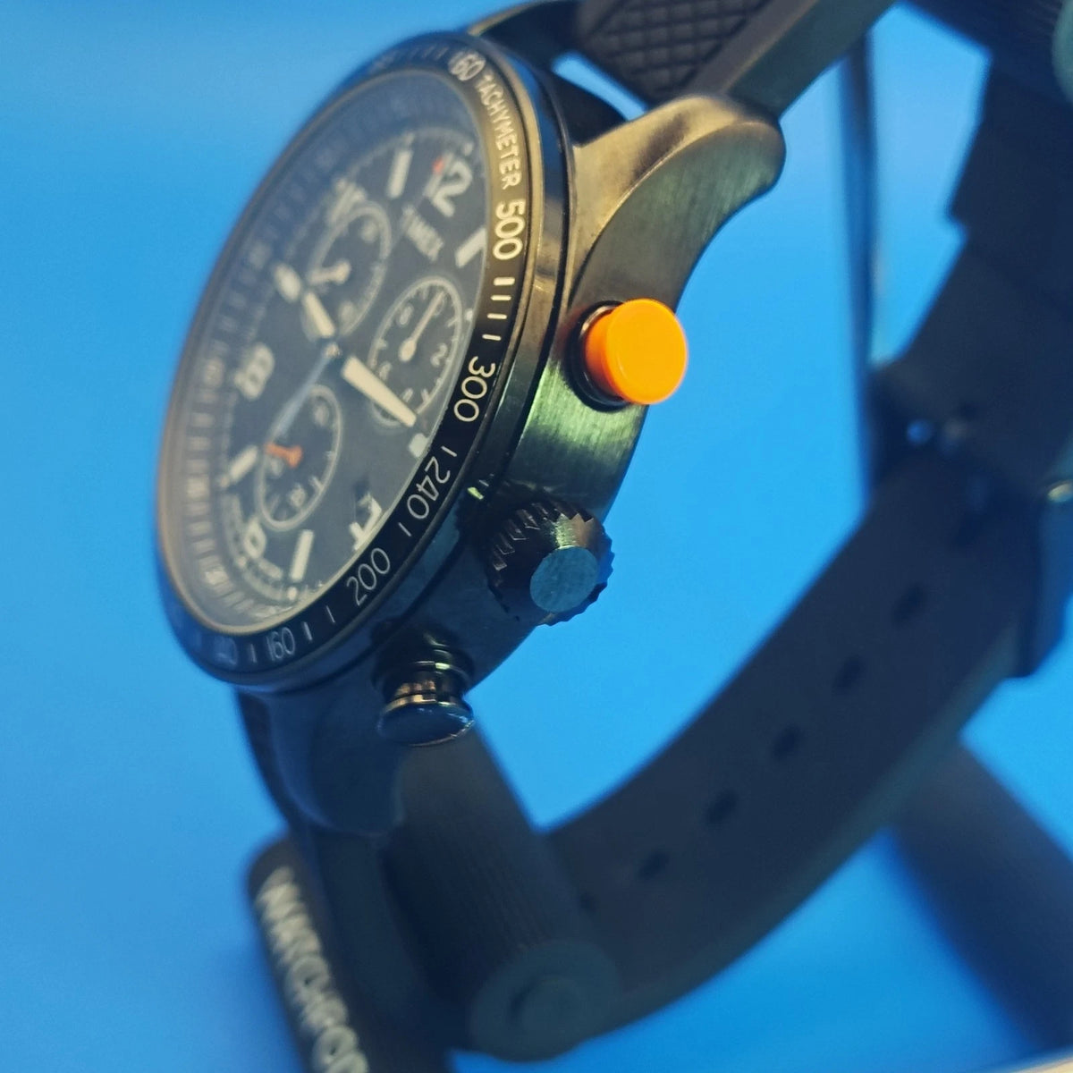 Vintage 2010 Timex Expedition Sport Chronograph 42mm Mens Quartz Watch 50M *Mint