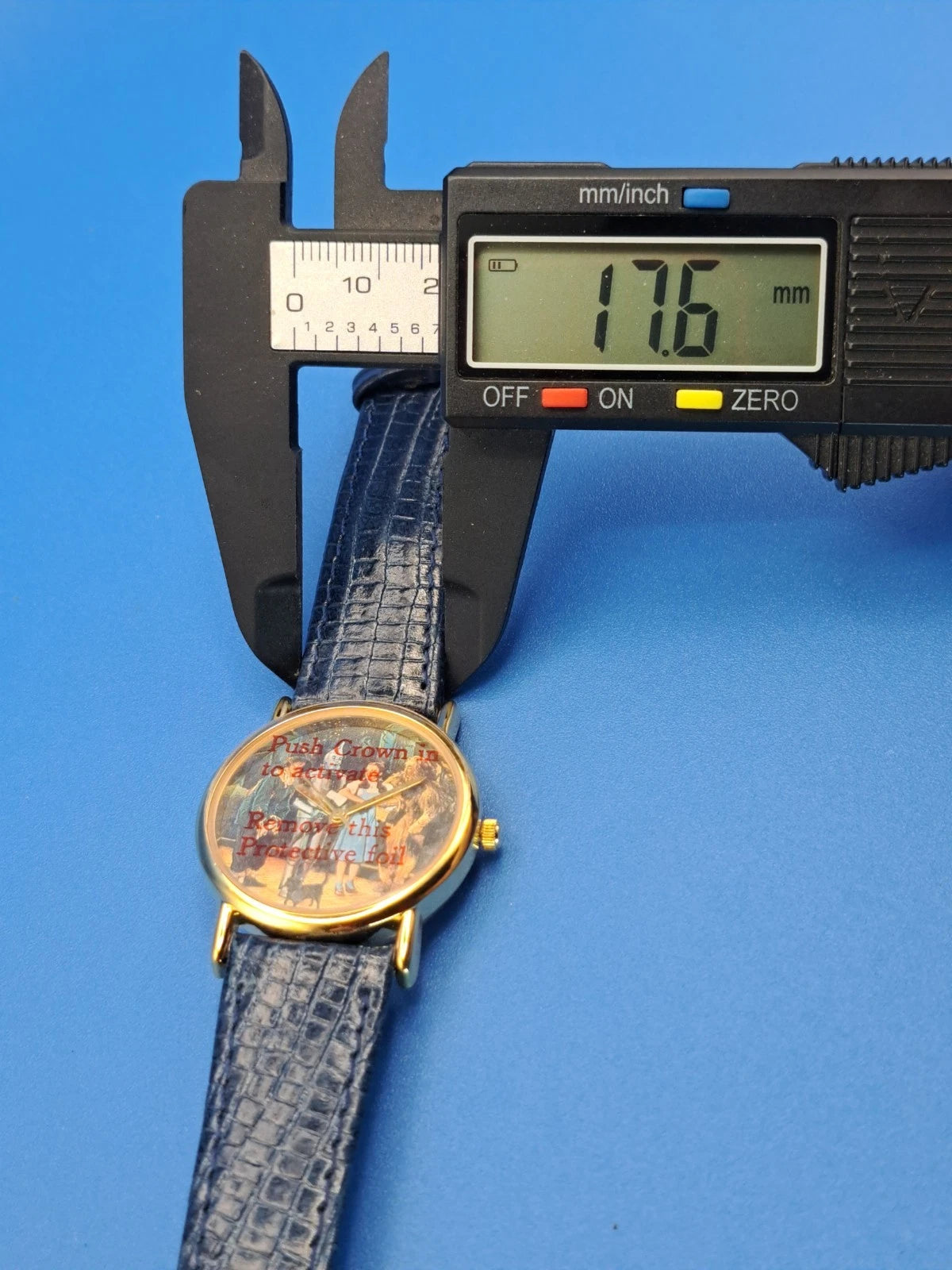 New! Vintage 1992 Valdawn Wizard of Oz Dorothy 32mm Women's Quartz Watch NOS