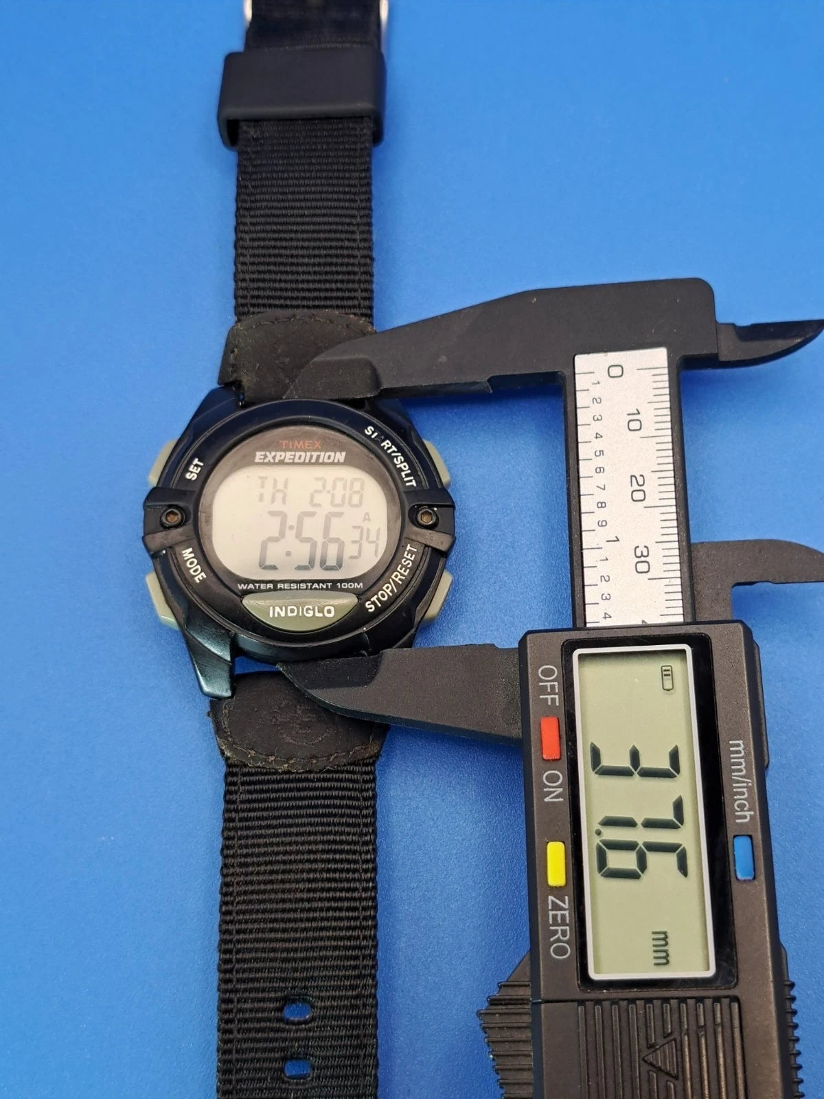 Vintage 1998 Timex Expedition Men's Digital Watch Restored