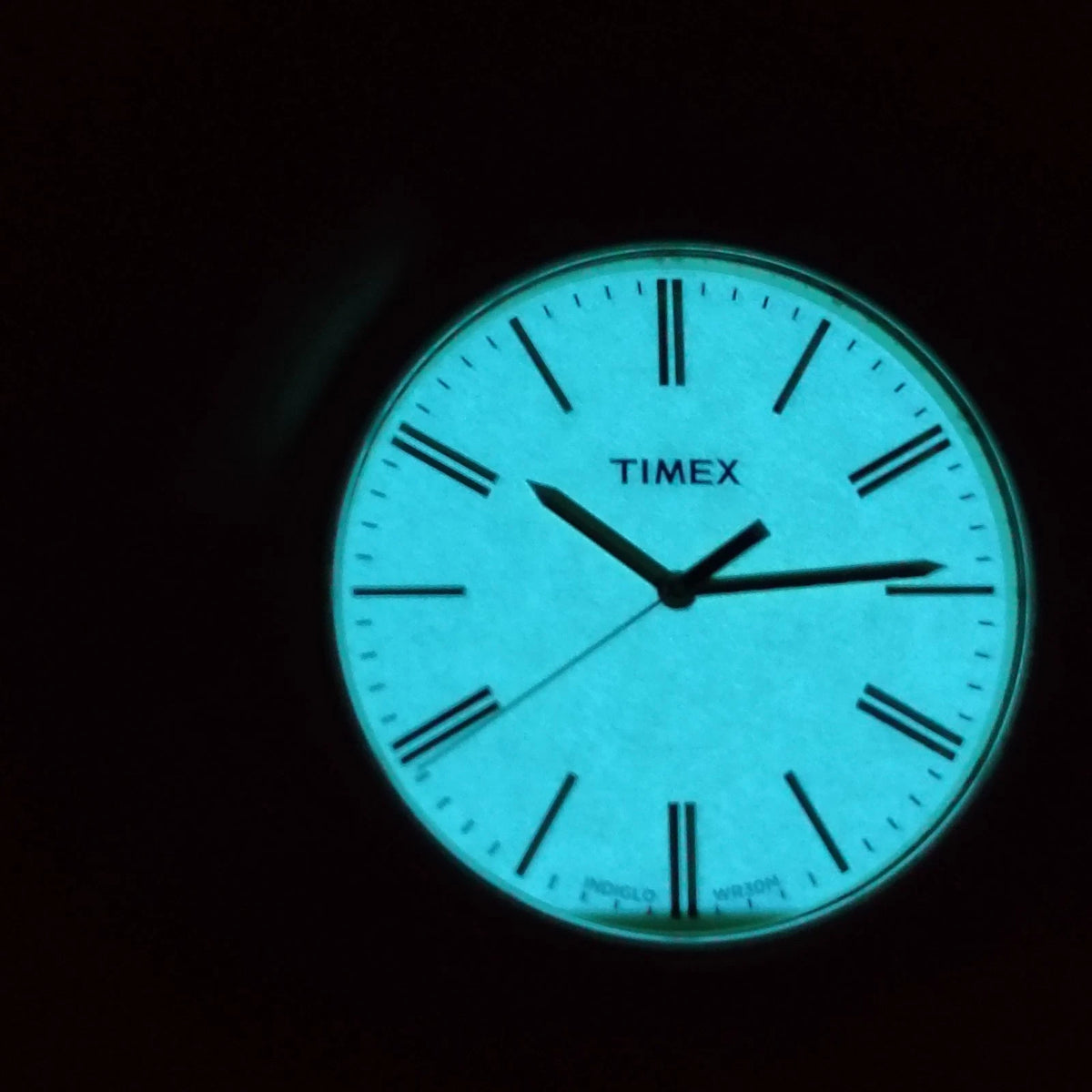 Vintage 2012 Timex Easy Reader Indiglo 38mm Gold Tone Mens Quartz Dress Watch