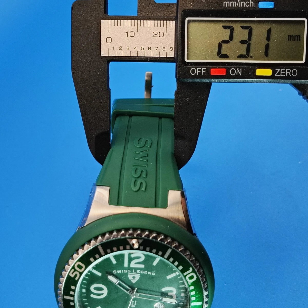 Vintage 2012 Swiss Legends Neptune Pilot Swiss Made 52mm Quartz Watch Restored