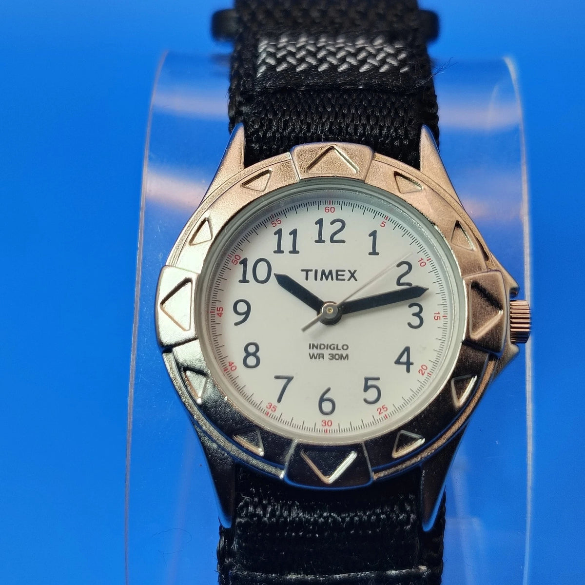 Vintage 2004 Timex Indiglo 27mm Women's Quartz Field Watch Restored