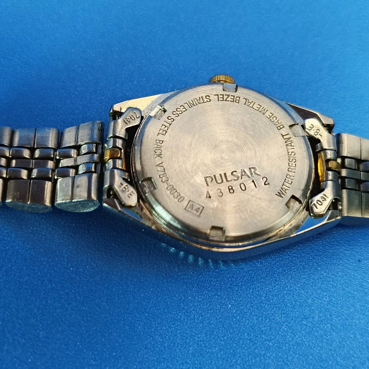 Vintage 1986 Pulsar by Seiko Day-Date Presidential Women's Quartz Watch Restored