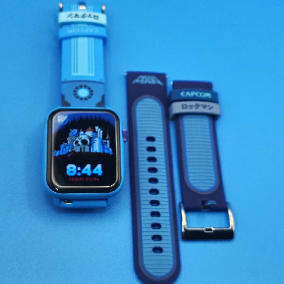 Mega Man Myplay Retro Digital Gaming Watch W/ Figure Set & Pre Order Bundle