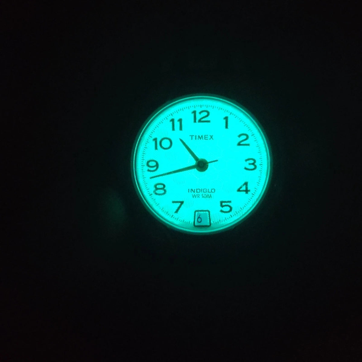 Vintage 2001 Timex Indiglo 27mm Two Tone Women's Quartz Watch Fits 6.75 & Below