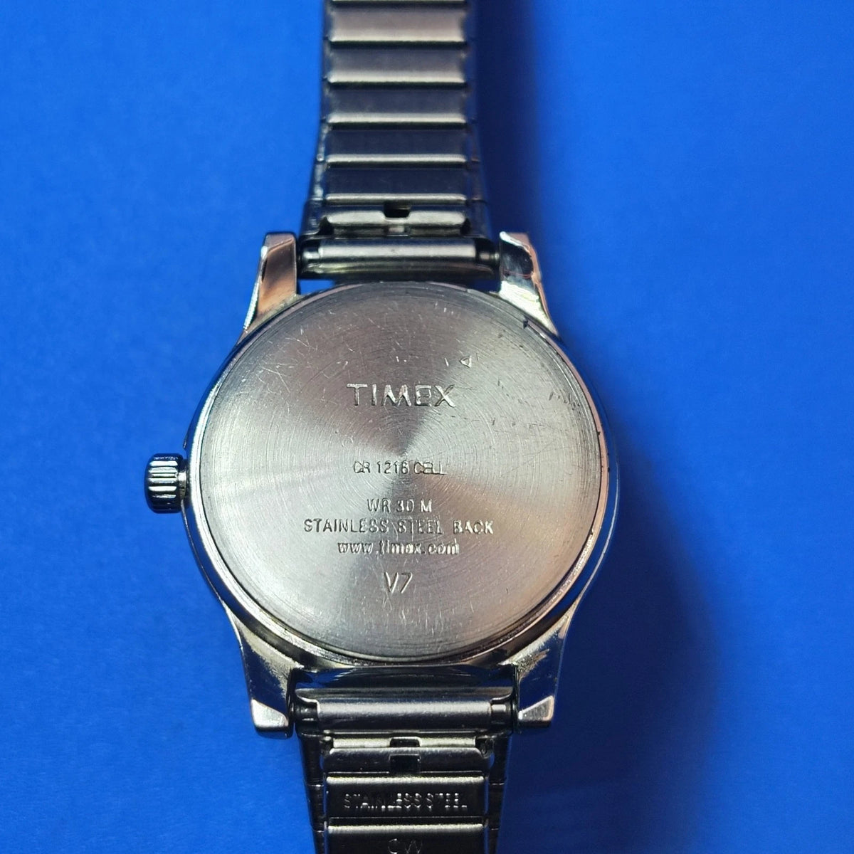 Vintage 2009 Timex Easy Reader Date Genuine Mother of Pearl Women's Quartz Watch