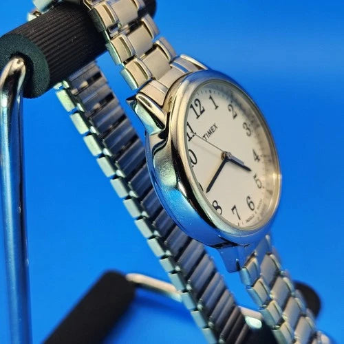 2018 Timex Indiglo Easy Reader 30mm Women's Quartz Watch Fits Size 5-8.5