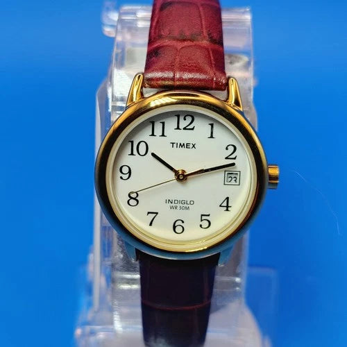 New! Vintage 2012 Timex Easy Reader Date 25mm Women's Quartz Watch (No Indiglo)