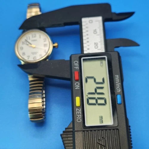 Vintage 1990s Timex Indiglo Easy Reader Date 25mm Women's Quartz Watch