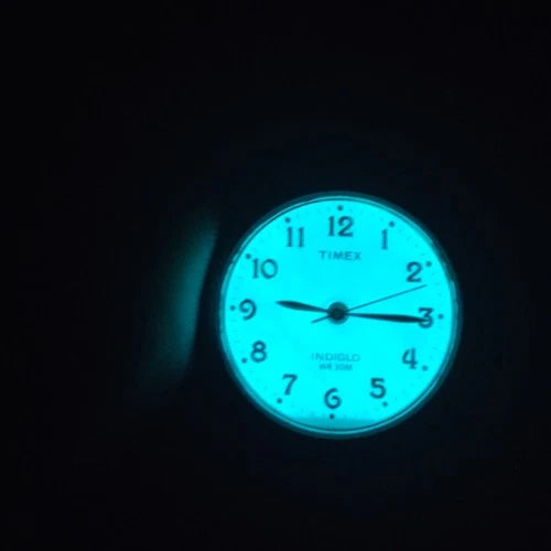 Vintage 1997 Timex Indiglo Date Mother of Pearl 25mm Women's Quartz Watch