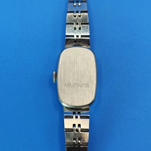 Vintage 1961 Timex 24mm Oval Women's Mechanical Wind Watch Fully Restored Runs