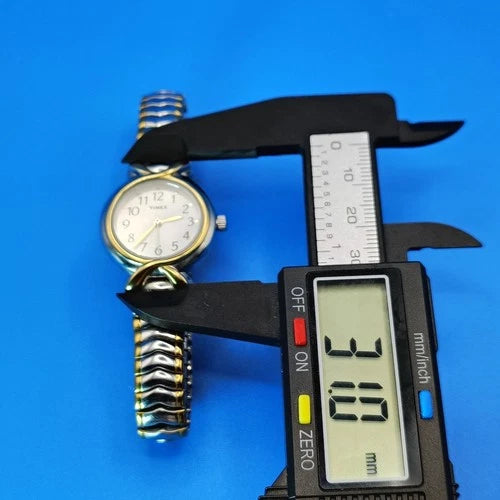 Vintage 2006 Timex 30mm Bowtie Women's Quartz Watch New Battery Fully Restored