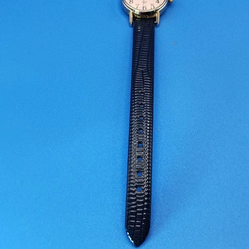 Vintage 1999 Timex INDIGLO 23mm Women's Quartz Dress Watch New Strap Restored