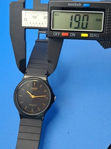 Vintage 2000 Casio MQ-24 Japan Movt 36mm Mens Quartz Sports Watch Restored