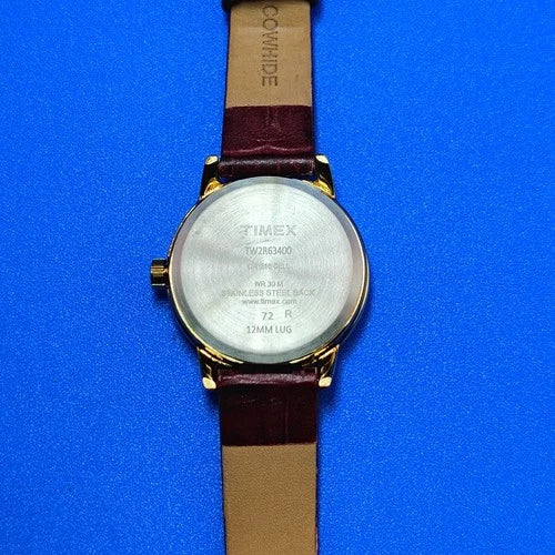 New! Vintage 2012 Timex Easy Reader Date 25mm Women's Quartz Watch (No Indiglo)