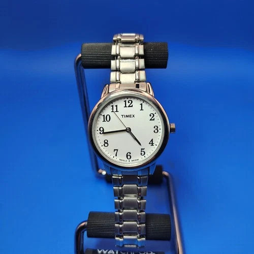 2018 Timex Indiglo Easy Reader 30mm Women's Quartz Watch Fits Size 5-8.5