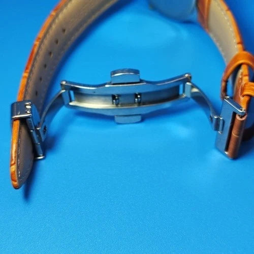 Vintage 2004 Timex Expedition 35mm Mens Quartz Field Watch New Leather Strap