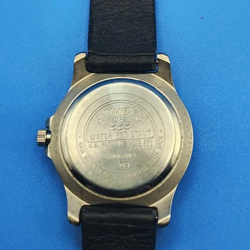 Vintage 1995 Timex Indiglo Diver 27mm Women's Quartz Watch Fully Restored